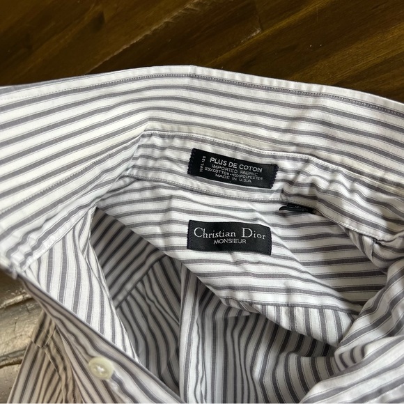 Christian Dior Button Up Long Sleeve Shirtt - Picture 9 of 9